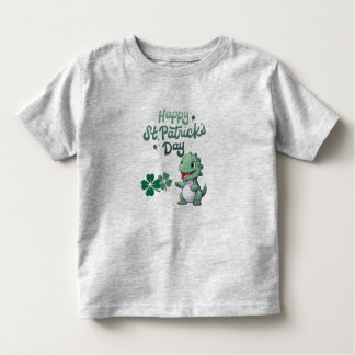 Camiseta Infantil Feliz Rua, Dia de Patrick Dino