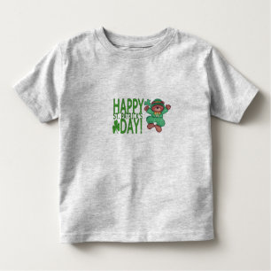 Camiseta Infantil Feliz Rua, Dia de Patrick, Rifle Tee