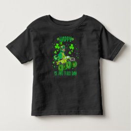 Camiseta Infantil Feliz Rua no Dia do Trex Dinossaur Toddler St Patr