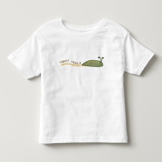 Camiseta Infantil Feliz Trilhos! (Frente)