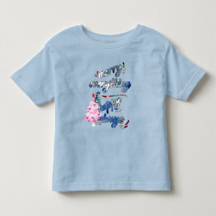 Camiseta Infantil Feliz tudo e feliz sempre - Árvore rosa