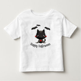 Camiseta Infantil Feliz Vampiro de Halloween