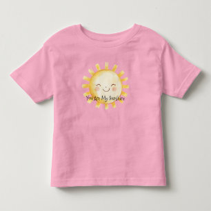 Camiseta Infantil Feliz Você É Meu Sol