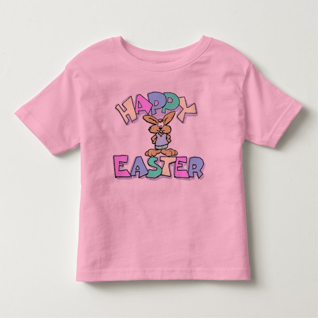 Camiseta Infantil Felz pascoa (Frente)