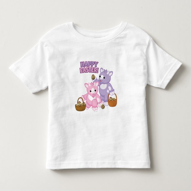 Camiseta Infantil Felz pascoa! (Frente)