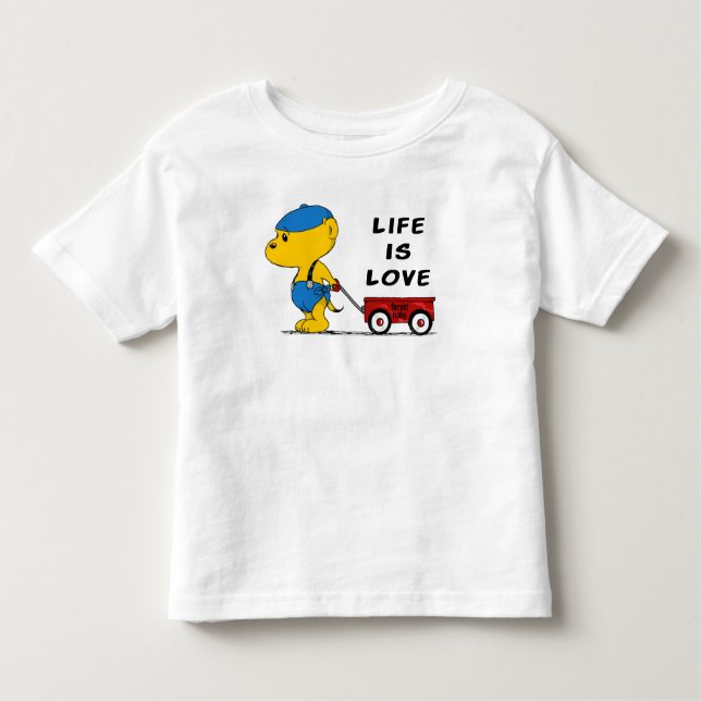 Camiseta Infantil Ferald Baby | A Vida É Amor (Frente)