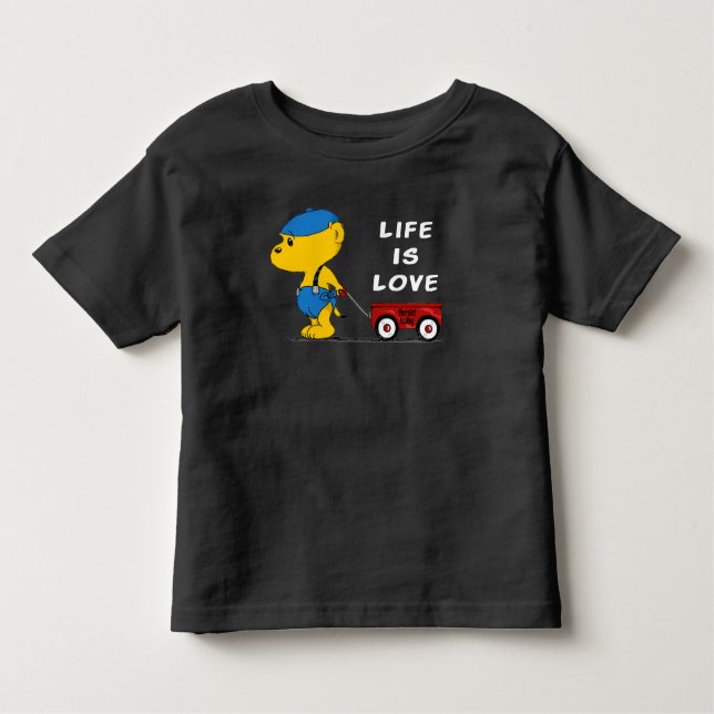 Camiseta Infantil Ferald Baby | A Vida É Amor (Frente)