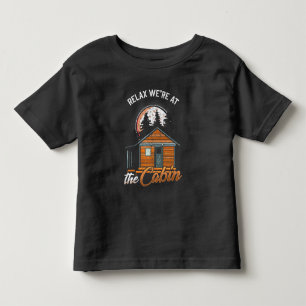 Camiseta Infantil Feriado Florestal de Férias de Cabina ao Ar Exter