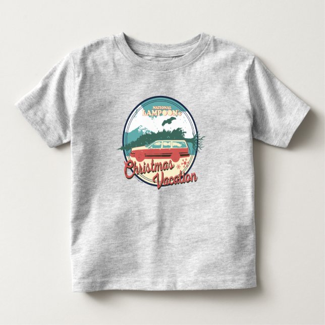 Camiseta Infantil Férias de Natal | Feliz Clarkmas (Frente)