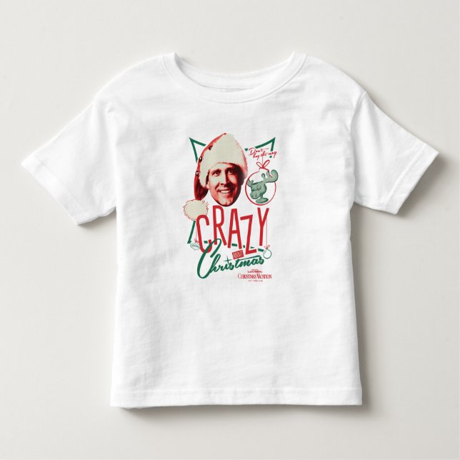 Camiseta Infantil Férias De Natal Loucas Sobre O Natal (Frente)