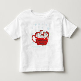 Camiseta Infantil Férias Felizes Família Marshmallow