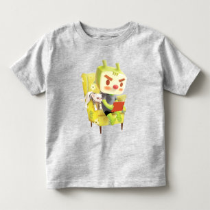 Camiseta Infantil Ferro T: Modo Foco Ativado Hora de Leitura Aconche
