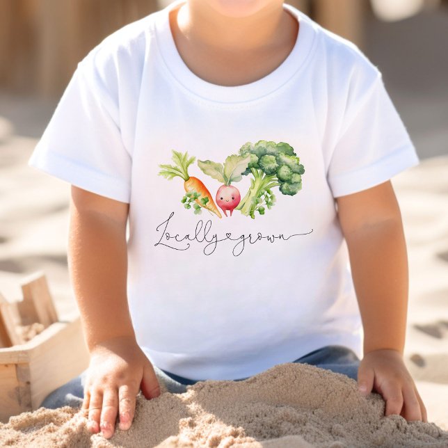 Camiseta Infantil Festa de aniversário cultivada localmente (Criador carregado)