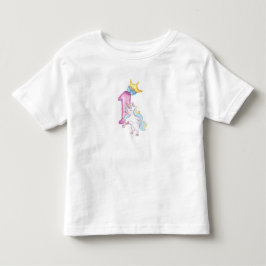 Camiseta Infantil Festa de Aniversário Fantasia Unicórnio Mágico Cel