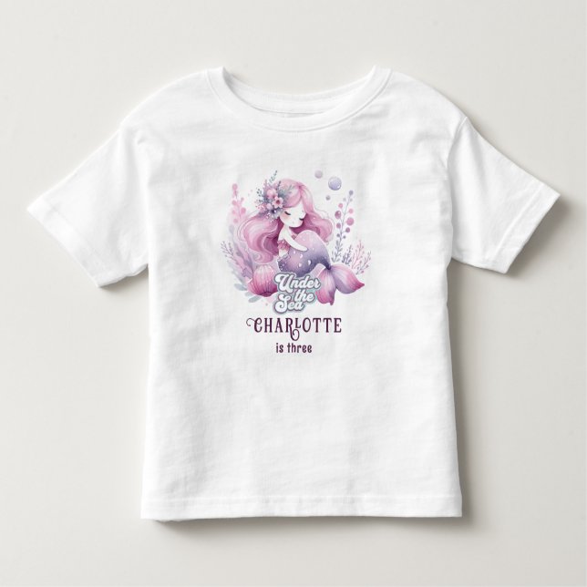 Camiseta Infantil Festa de aniversário Mágica para Crianças de Serei (Frente)