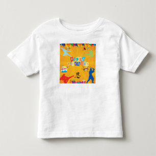 Camiseta Infantil Festa de Aniversário Ninja Personalizada para Cria