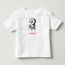 Camiseta Infantil Festa do Zebra - Festa de Aniversário de Animais p