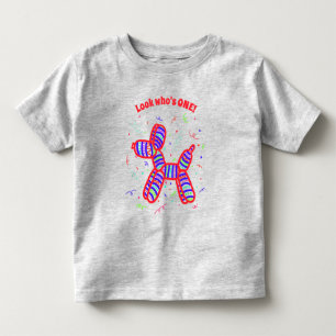 Camiseta Infantil Festa Personalizada do Cão de Balão