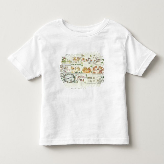 Camiseta Infantil Festivais Hindu que incluem Dasehra, Diwali e Holi (Frente)