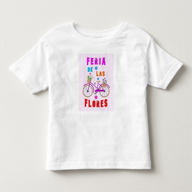 Camiseta Infantil Festival das Flores Julho Medellín Feria De Las Fl (Frente)