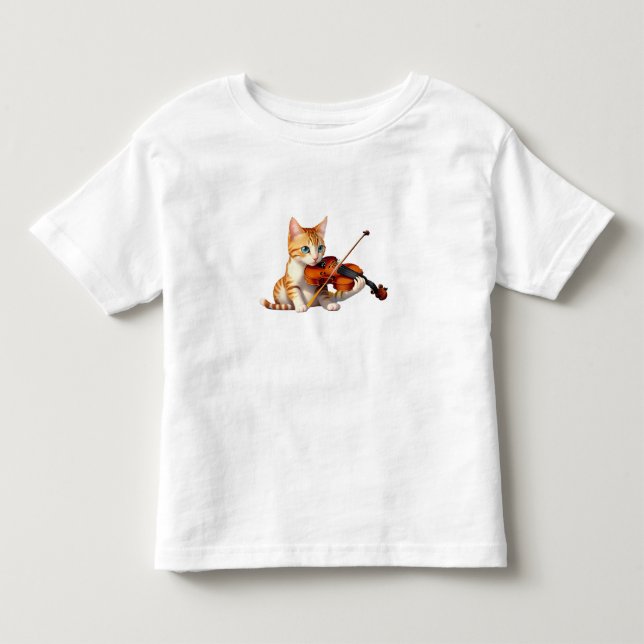 Camiseta Infantil Fidel Kitty (Frente)
