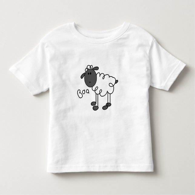 Camiseta Infantil Figura carneiro da vara (Frente)