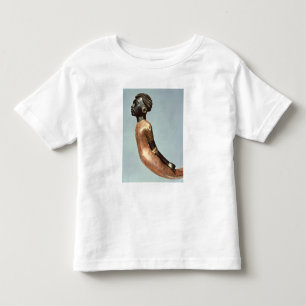 Camiseta Infantil Figura de um homem africano desde o final do