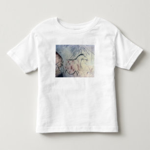 Camiseta Infantil Figura de uma égua grávida com linha paralela