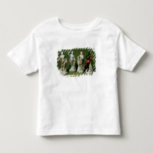 Camiseta Infantil Figuras da porcelana de Plymouth dos quatro