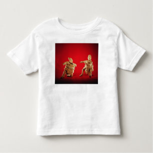 Camiseta Infantil Figuras de ballplayers cerimoniais