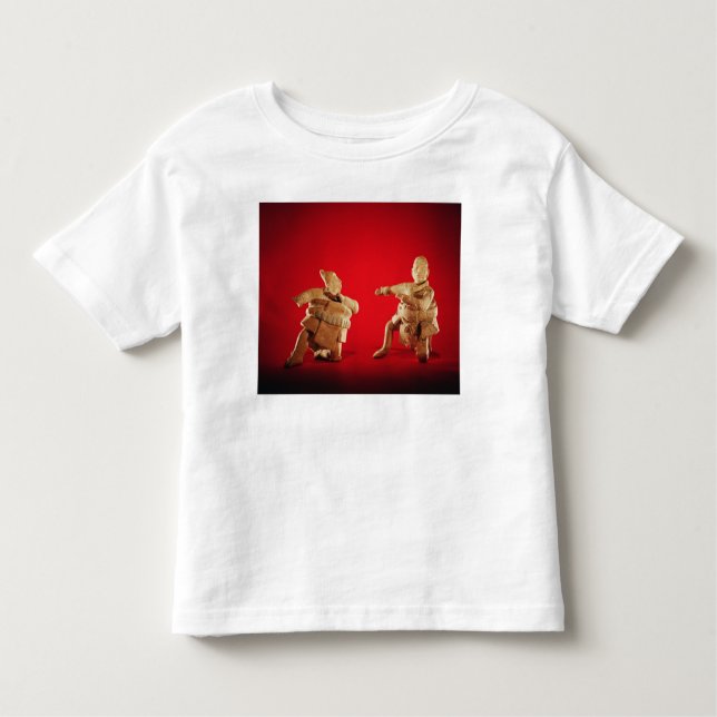 Camiseta Infantil Figuras de ballplayers cerimoniais (Frente)