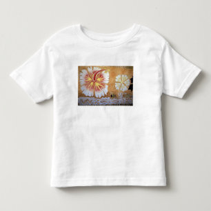 Camiseta Infantil Fiji, arte mural.
