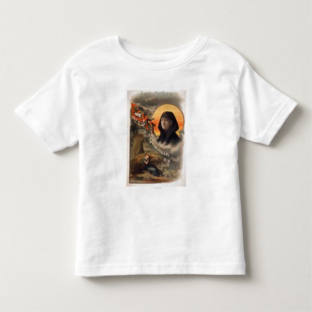 Camiseta Infantil Filha de Egipto ou de A do teatro de Nile (Frente)