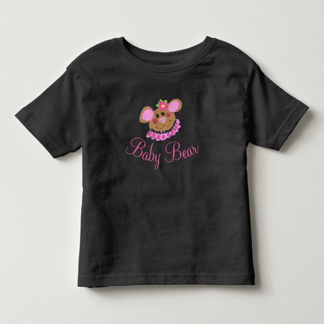 Camiseta Infantil Filhos De Urso De Bebê Doce (Frente)