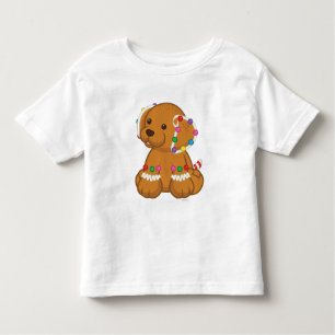 Camiseta Infantil Filhote de cachorro do pão-de-espécie