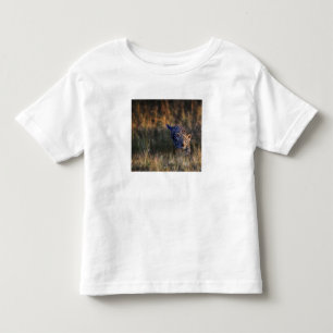 Camiseta Infantil Filhote de Leopardo Panthera Pardus