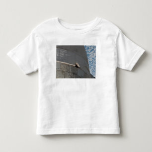 Camiseta Infantil Fim-acima do vaivém espacial Atlantis