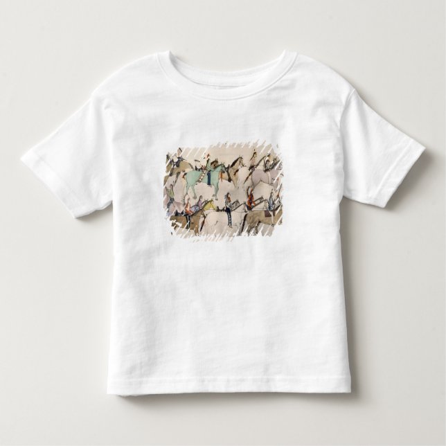 Camiseta Infantil Fim da batalha (tinta no papel) (Frente)