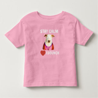 Camiseta Infantil FIQUE CALMO - AMOR LOOUNCH, Toddler's Tee