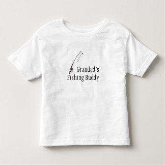 Camiseta Infantil fishing_rod_4, amigo da pesca do Grandad