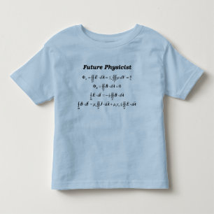 Camiseta Infantil Físico futuro - física da luz & do átomo para