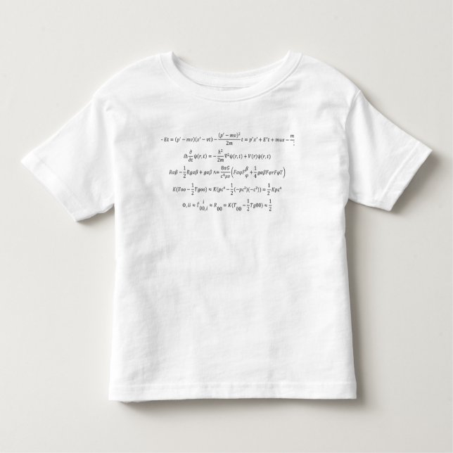 Camiseta Infantil Físico pequeno (Frente)