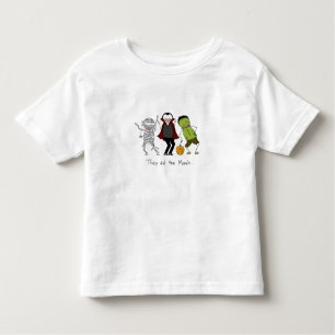 Camiseta Infantil Fizeram a erva-benta - o Dia das Bruxas