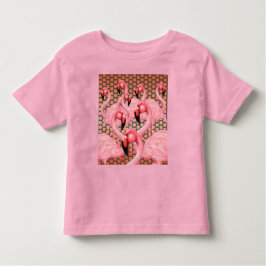 Camiseta Infantil Flamingoes no Desfile