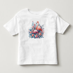 Camiseta Infantil Flamingos Sublimação