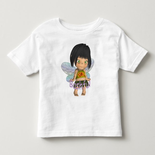 Camiseta Infantil Flor Bashful (Frente)