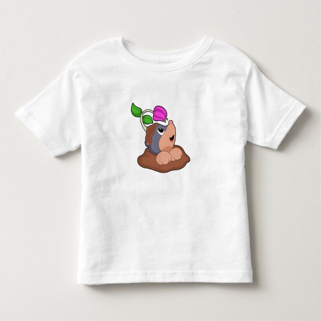 Camiseta Infantil Flor da Terra (Frente)