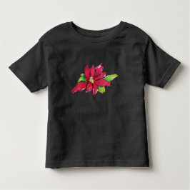 Camiseta Infantil Flor da Véspera de Natal