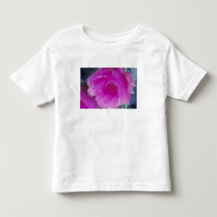 Camiseta Infantil Flor de Cactusouriço Rosa (Echinocereus