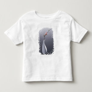 Camiseta Infantil Flor de cerejeira no vaso